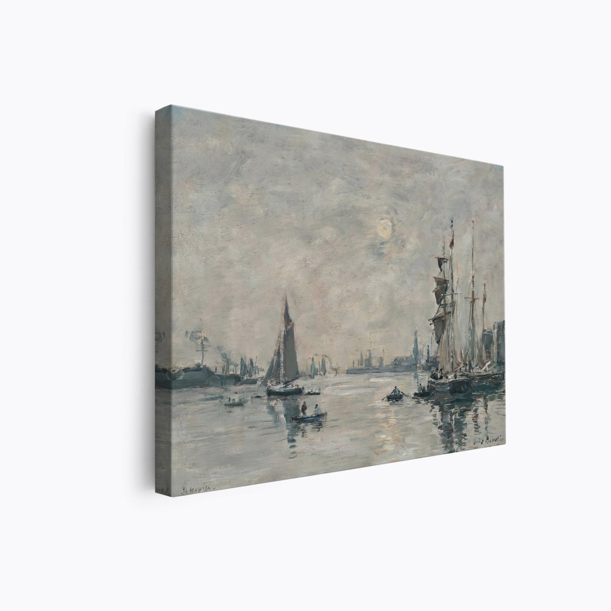 The Outer Harbor of Le Havre | Eugène Boudin | Ave Legato Art Prints