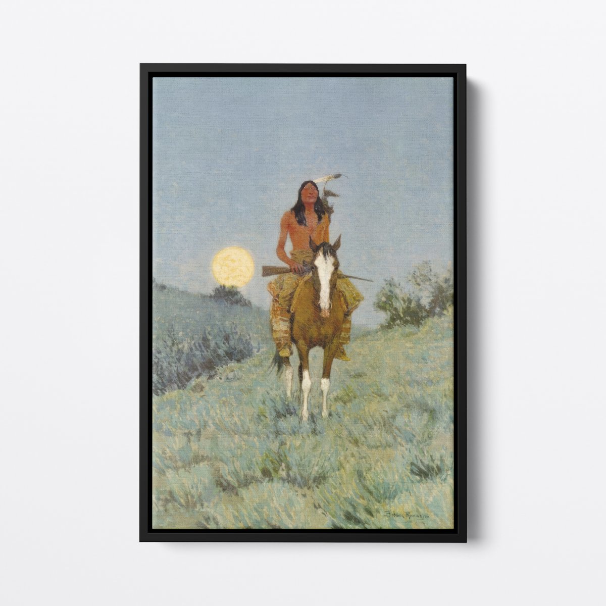 The Outlier | Frederic Remington | Ave Legato Art Prints