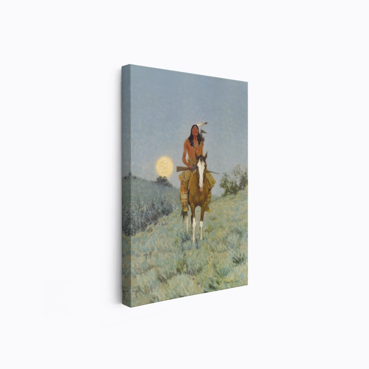 The Outlier | Frederic Remington | Ave Legato Art Prints