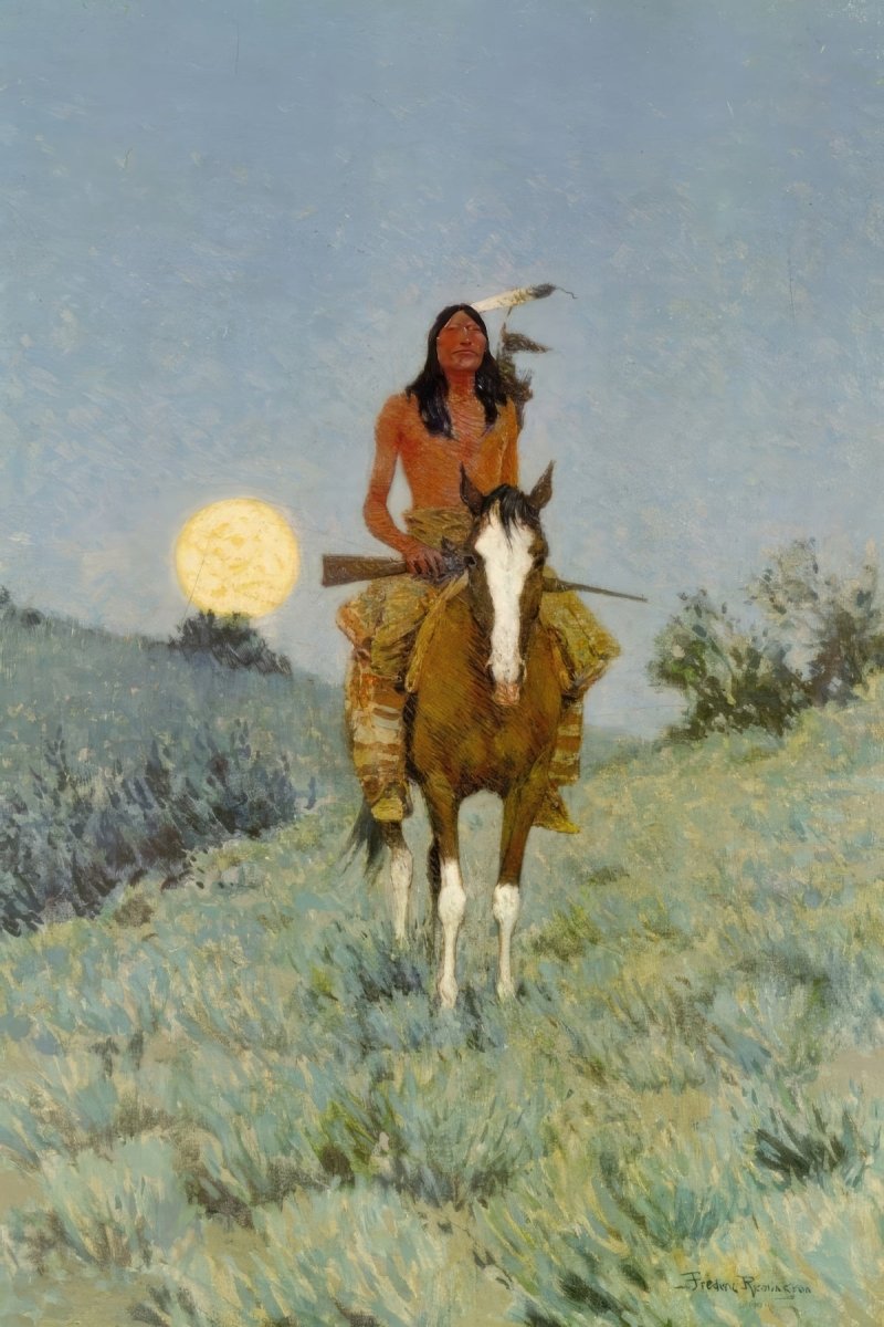 The Outlier | Frederic Remington | Ave Legato Art Prints