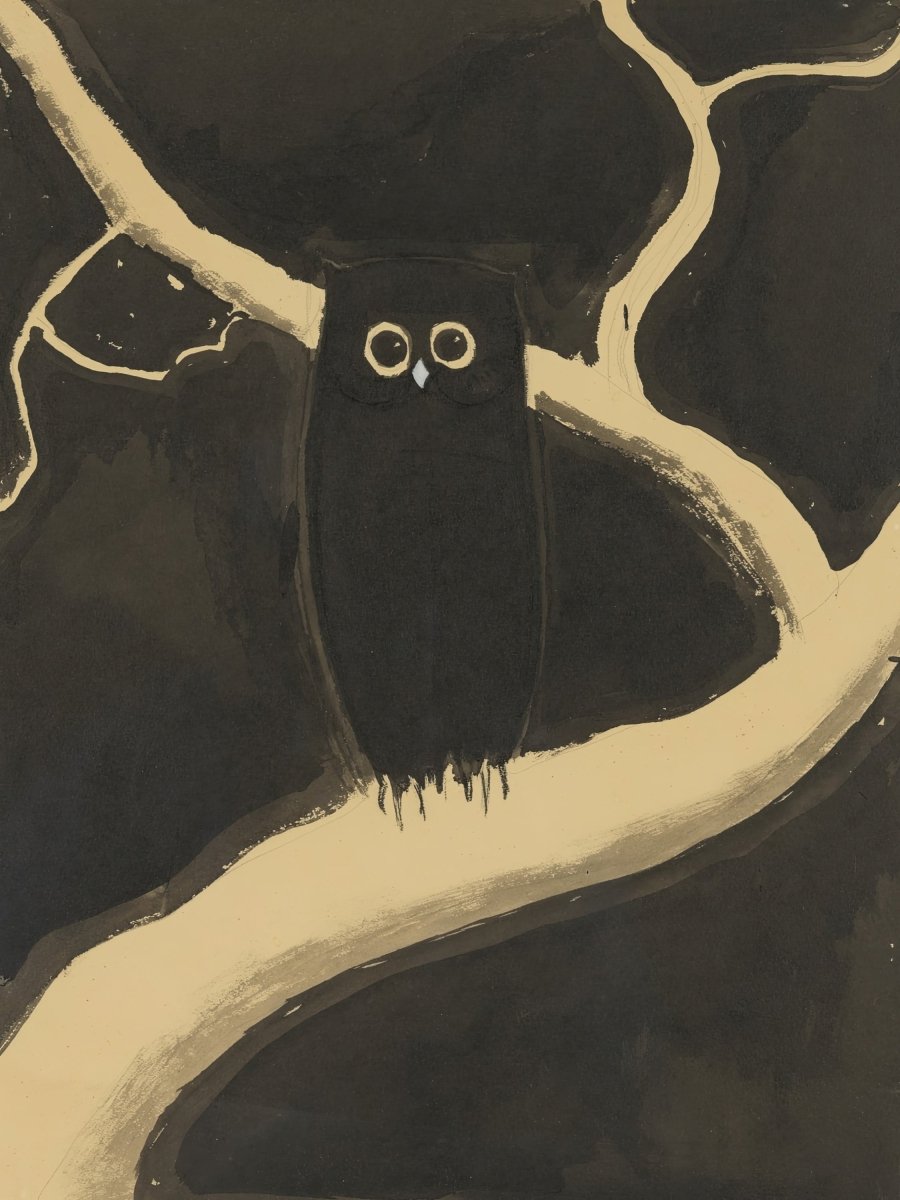 The Owl | Léon Spilliaert | Ave Legato Art Prints