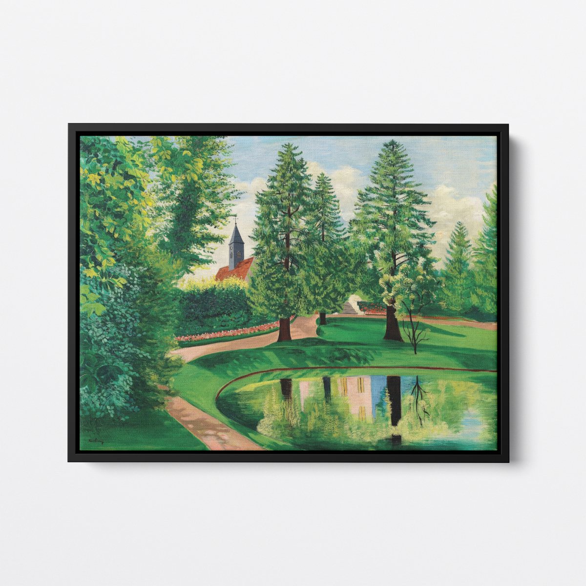 The Park and Pond of Gressy Castle | Moïse Kisling | Ave Legato Art Prints