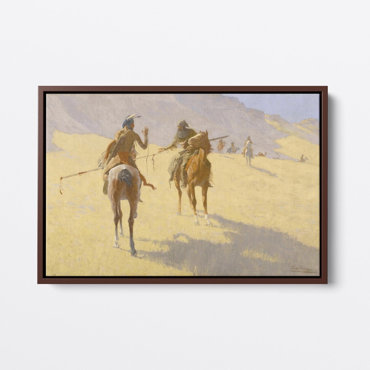 The Parley | Frederic Remington | Ave Legato Art Prints