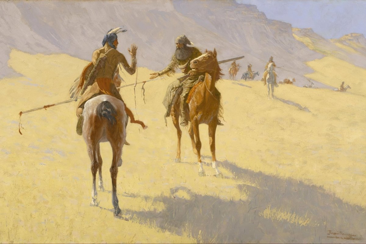 The Parley | Frederic Remington | Ave Legato Art Prints