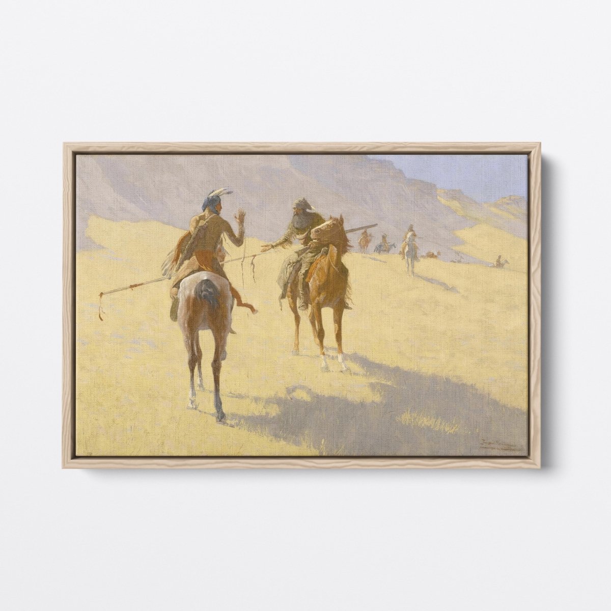 The Parley | Frederic Remington | Ave Legato Art Prints