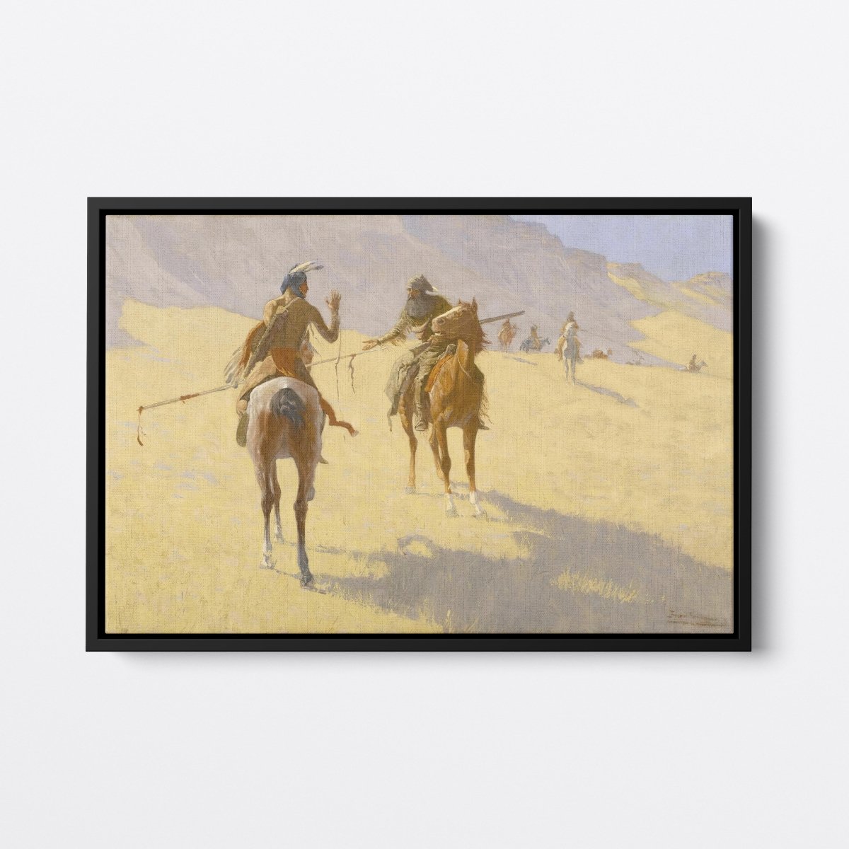 The Parley | Frederic Remington | Ave Legato Art Prints