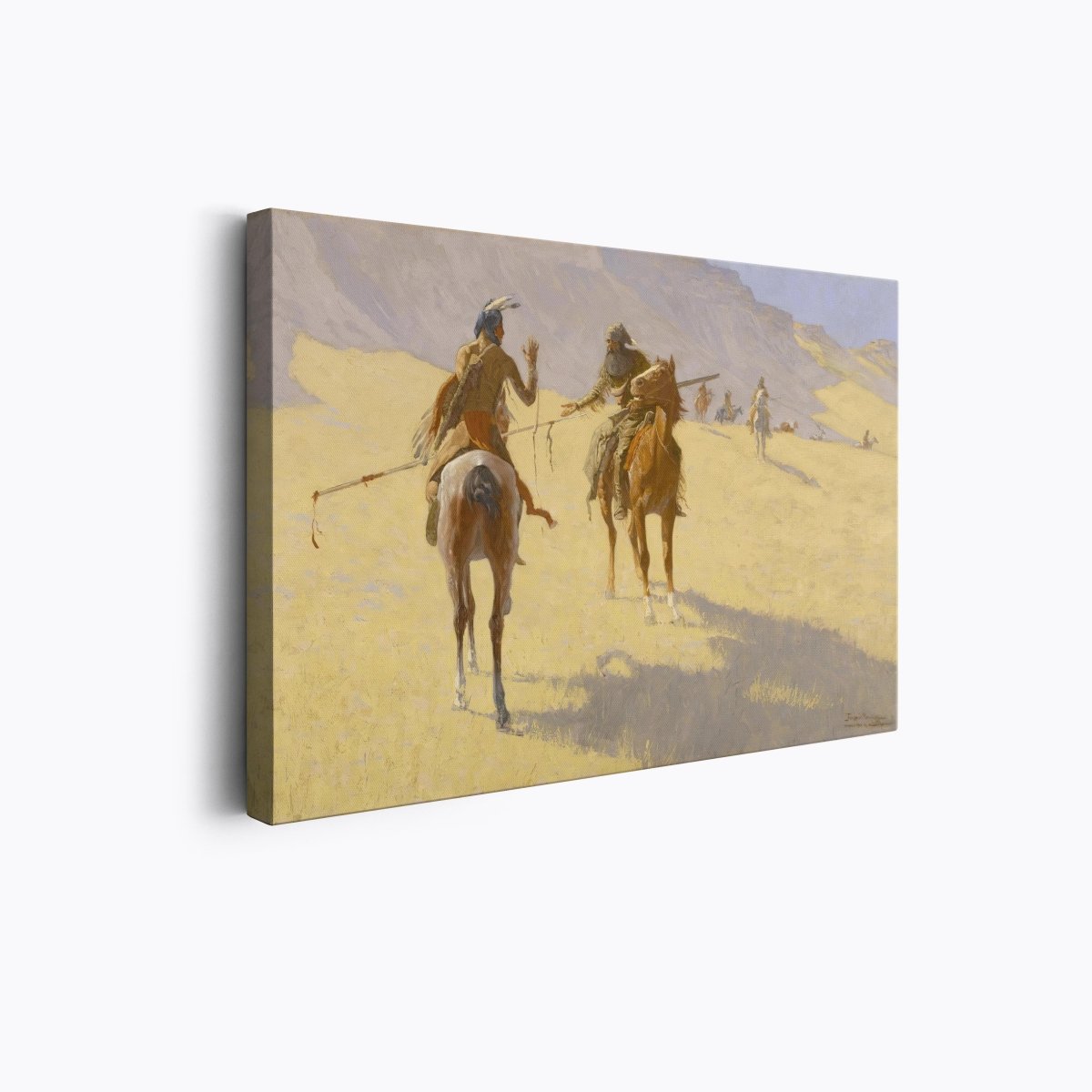 The Parley | Frederic Remington | Ave Legato Art Prints