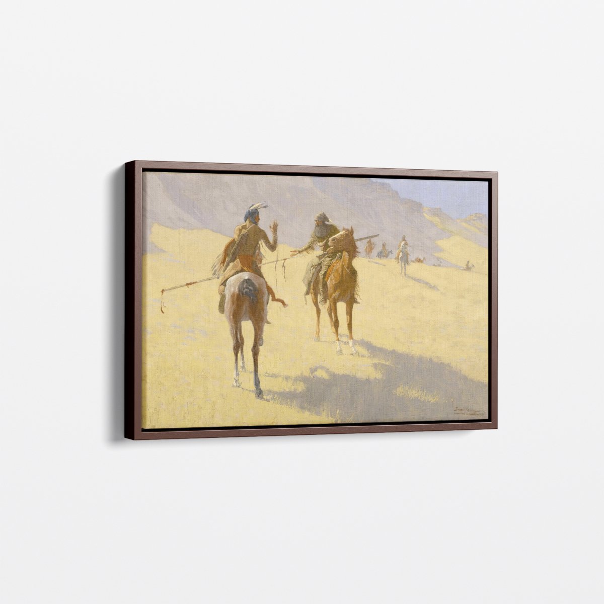 The Parley | Frederic Remington | Ave Legato Art Prints