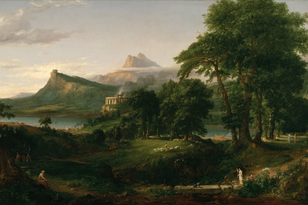 The Pastoral State | Thomas Cole | Ave Legato Art Prints