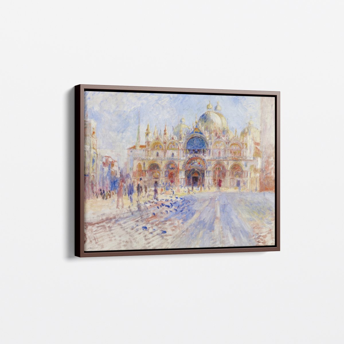 The Piazza San Marco | Pierre - Auguste Renoir | Ave Legato Art Prints