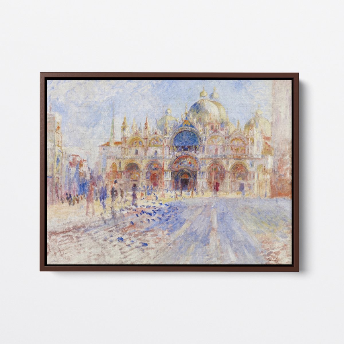 The Piazza San Marco | Pierre - Auguste Renoir | Ave Legato Art Prints