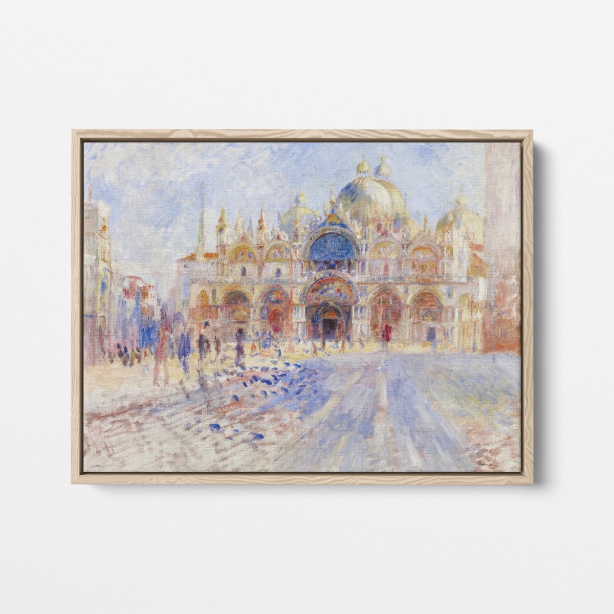 The Piazza San Marco | Pierre - Auguste Renoir | Ave Legato Art Prints