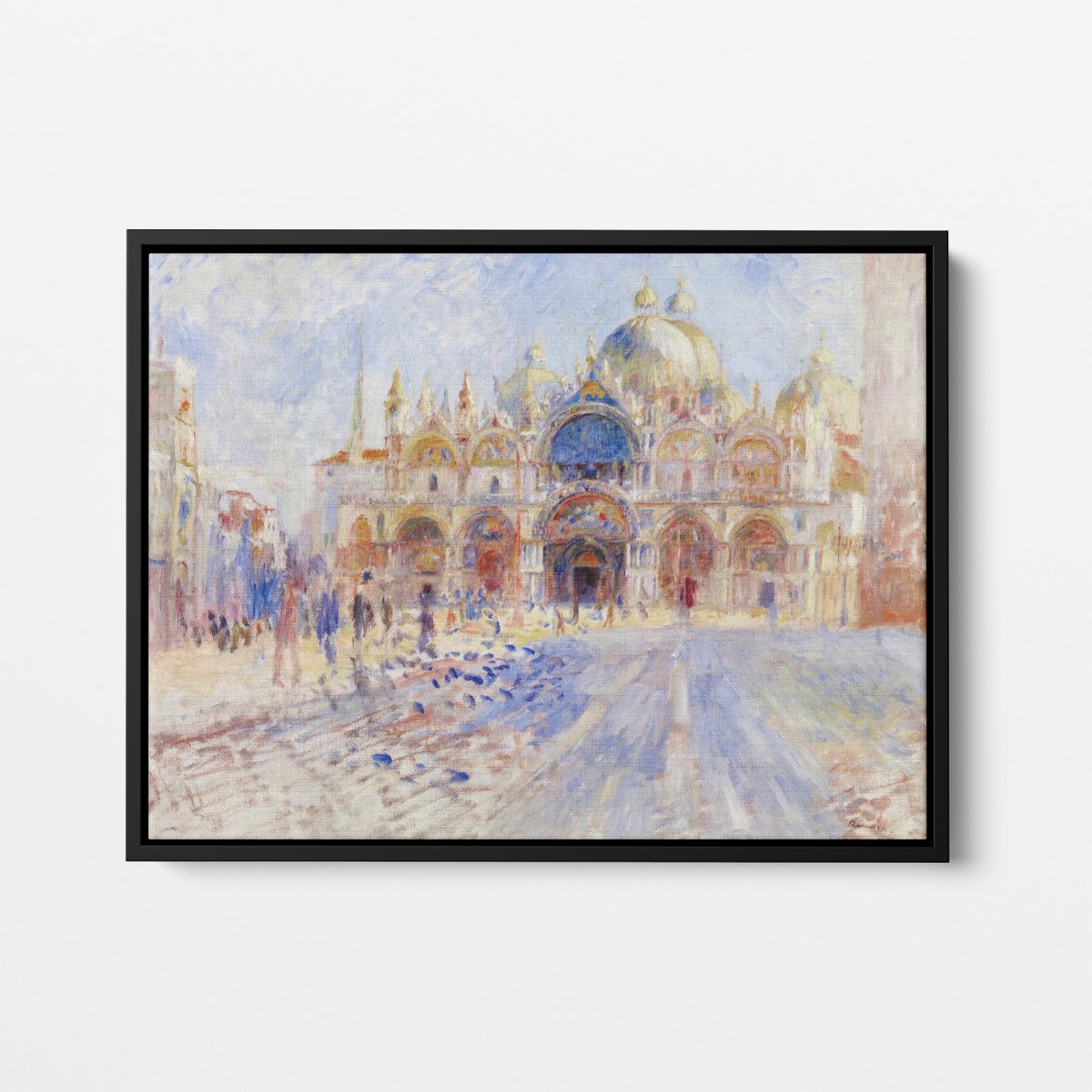 The Piazza San Marco | Pierre - Auguste Renoir | Ave Legato Art Prints