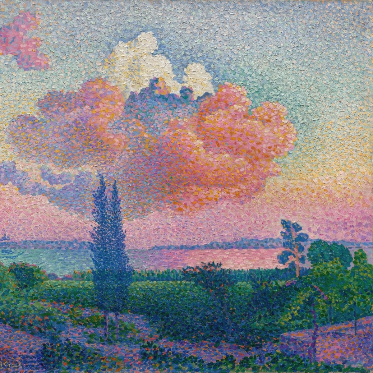 The Pink Cloud | Henri - Edmond Cross | Ave Legato Art Prints