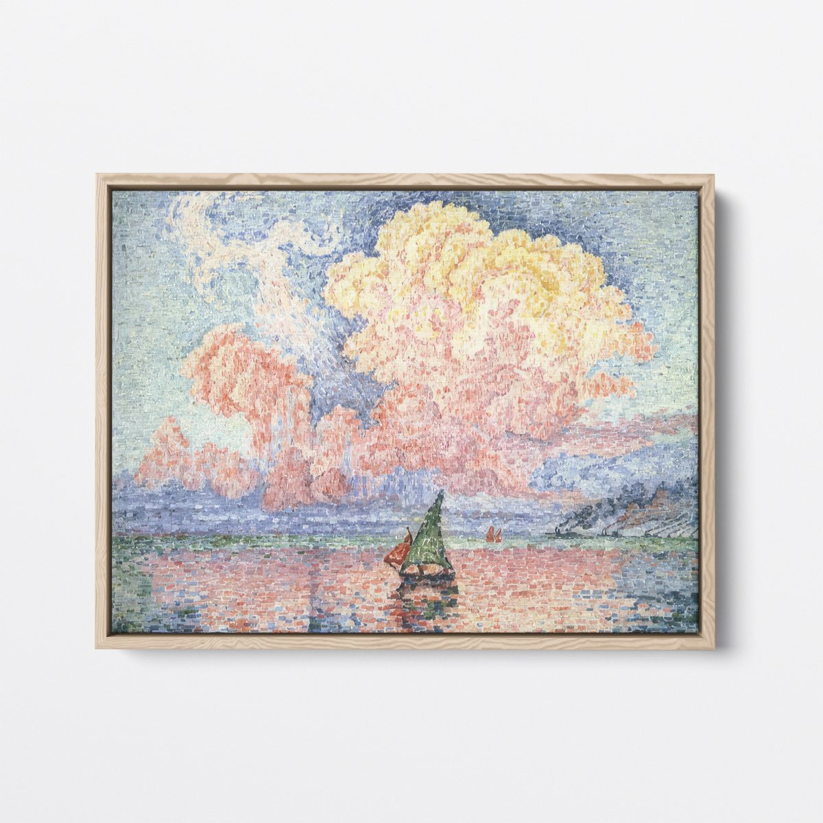 The Pink Cloud II | Paul Signac | Ave Legato Art Prints