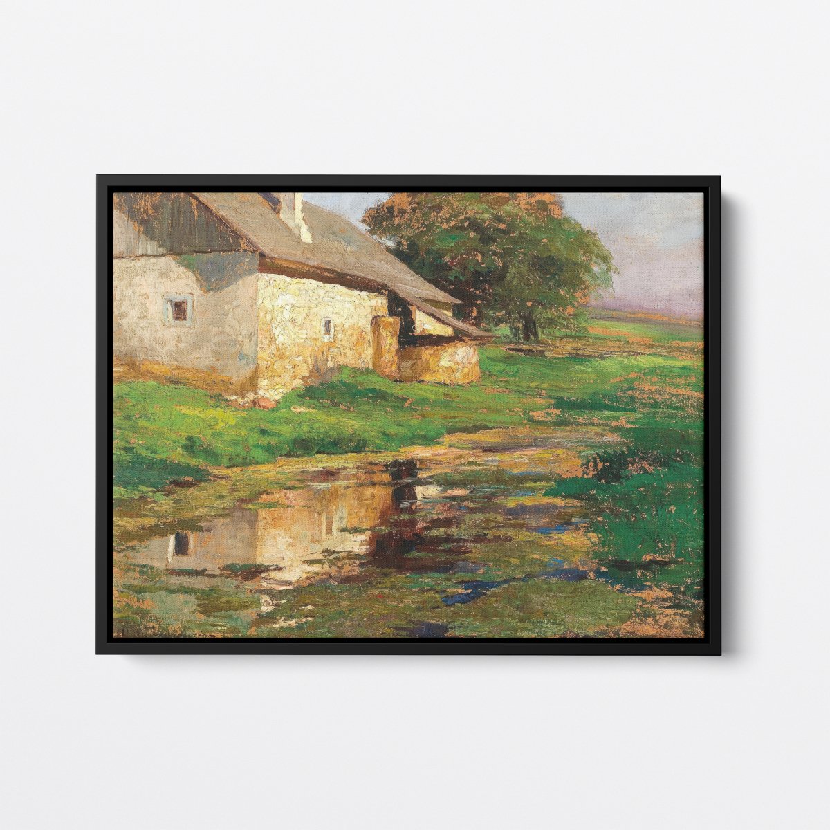 The Pond Behind the House | Olga Wisinger - Florian | Ave Legato Art Prints