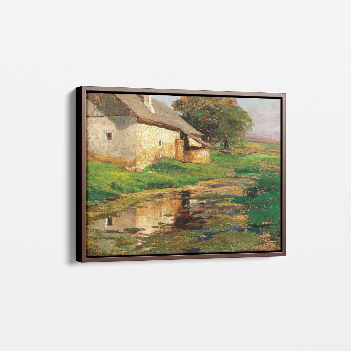 The Pond Behind the House | Olga Wisinger - Florian | Ave Legato Art Prints