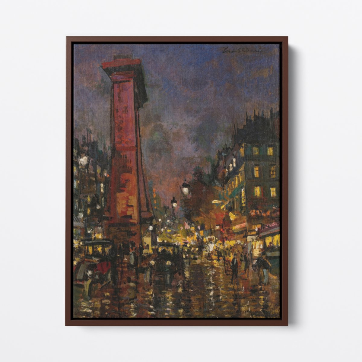 The Porte Saint - Denis | Konstantin Korovin | Ave Legato Art Prints
