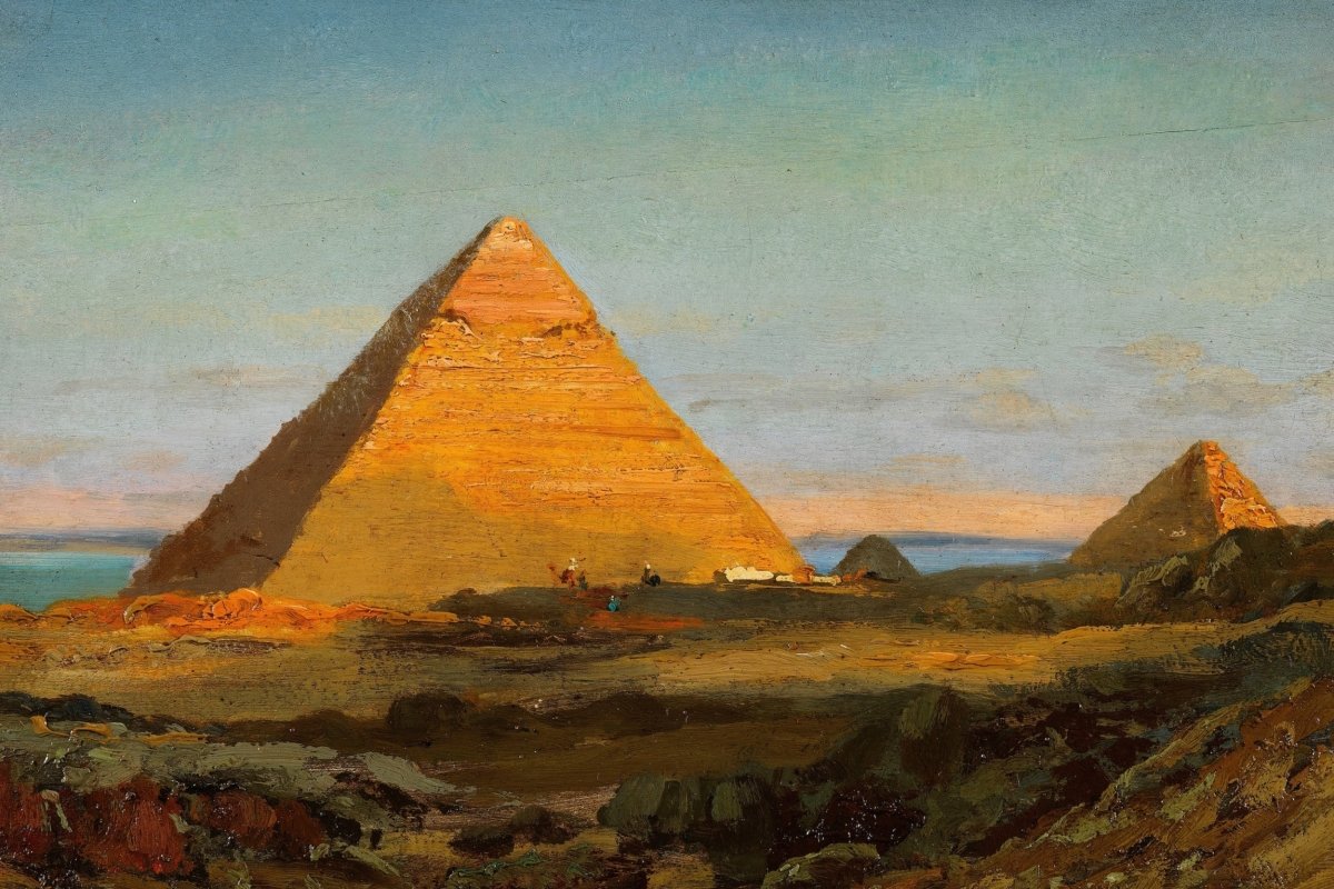 The Pyramids of Giza | Carl Wuttke | Ave Legato Art Prints