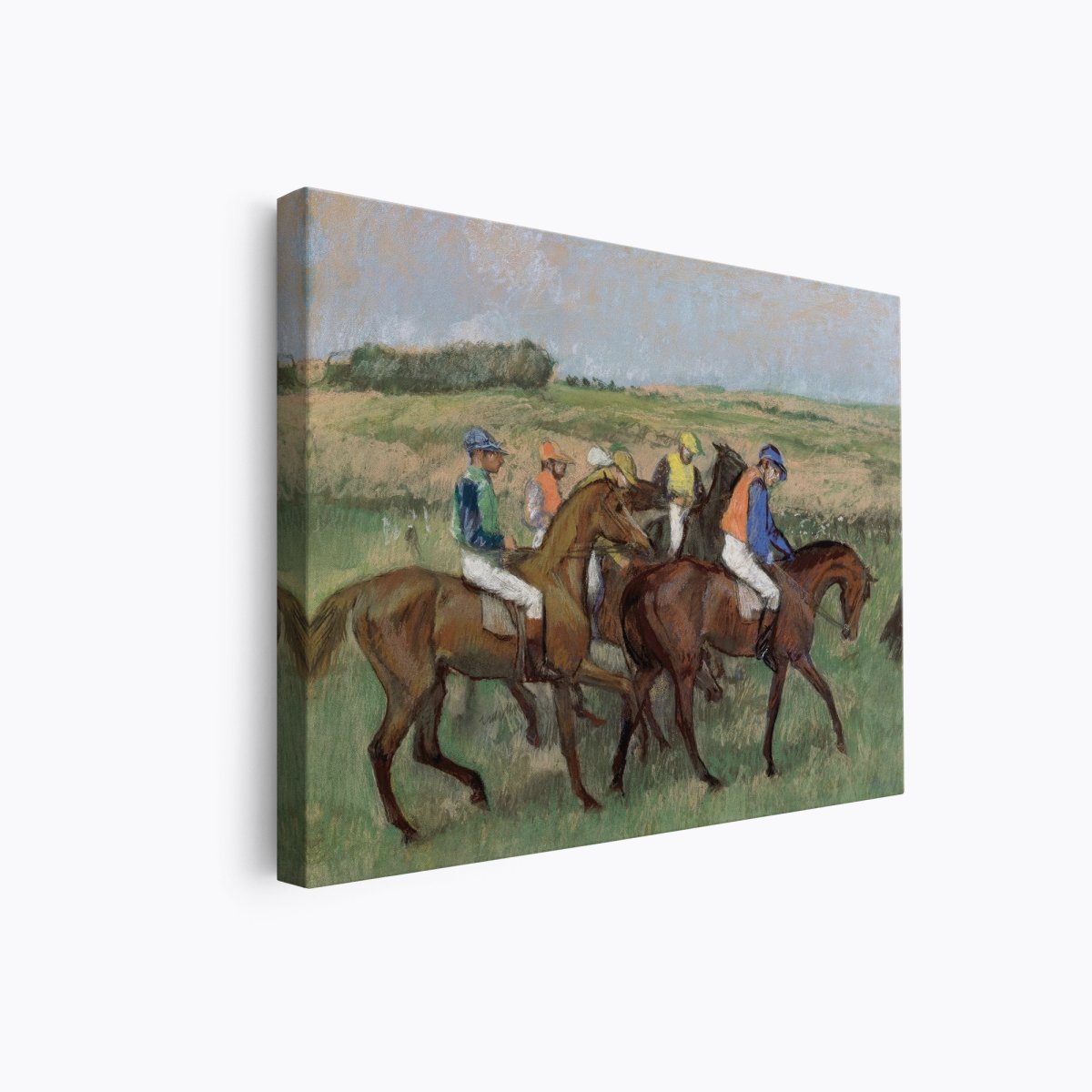 The Racecourse, Amateur Jockeys | Edgar Degas | Ave Legato Art Prints