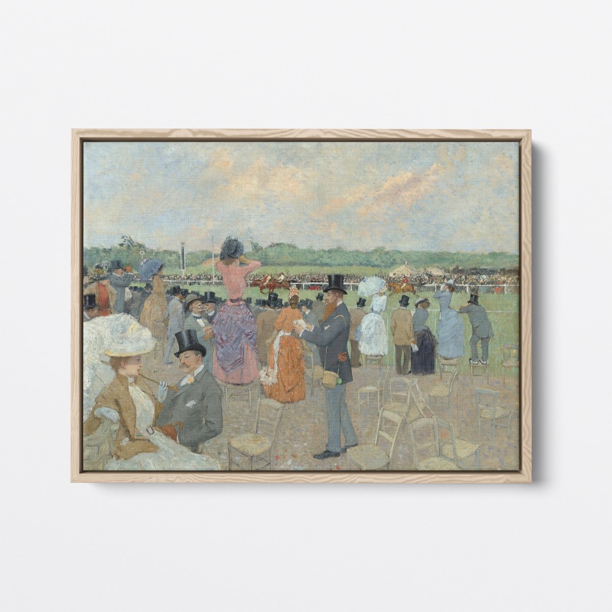 The Races at Longchamp | Jean - Louis Forain | Ave Legato Art Prints