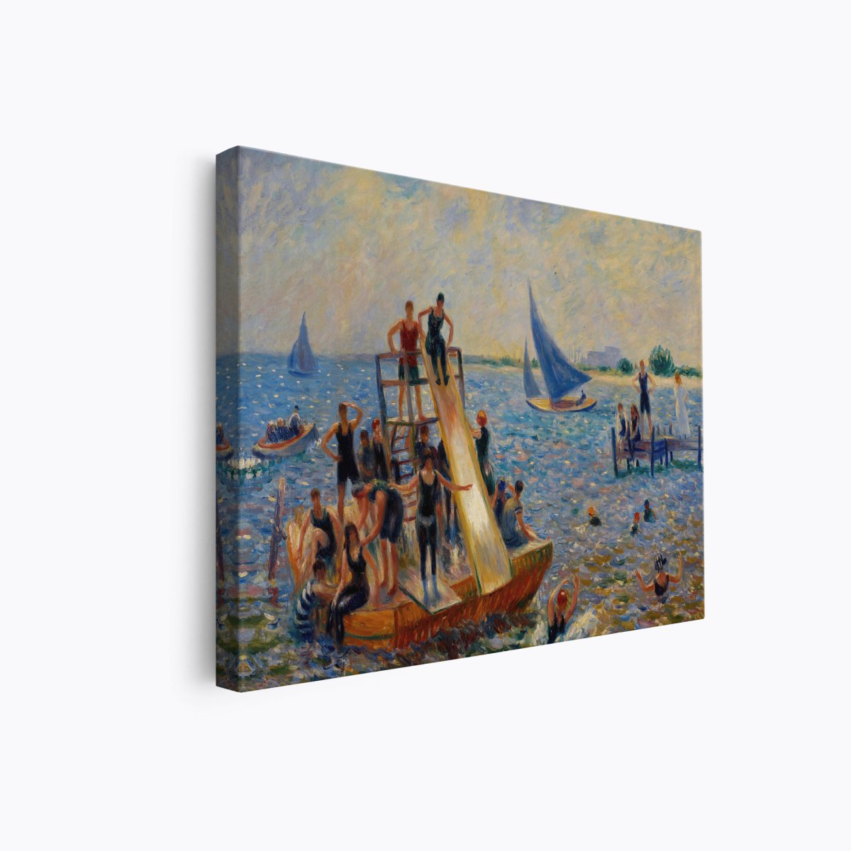 The Raft | William Glackens | Ave Legato Art Prints