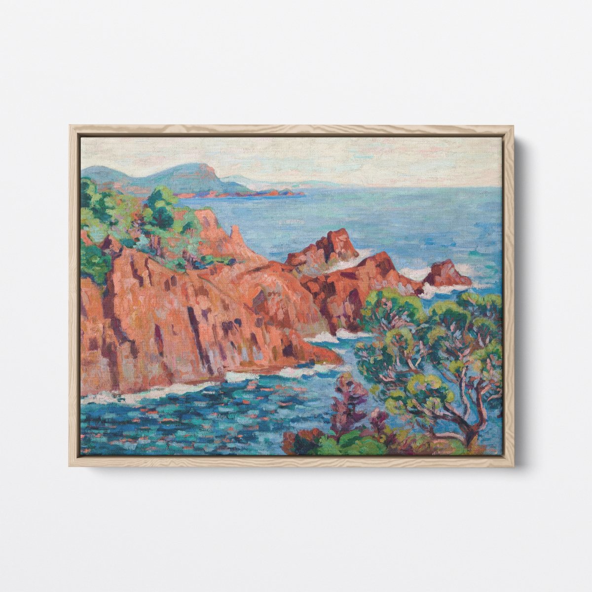 The Red Rocks | Armand Guillaumin | Ave Legato Art Prints