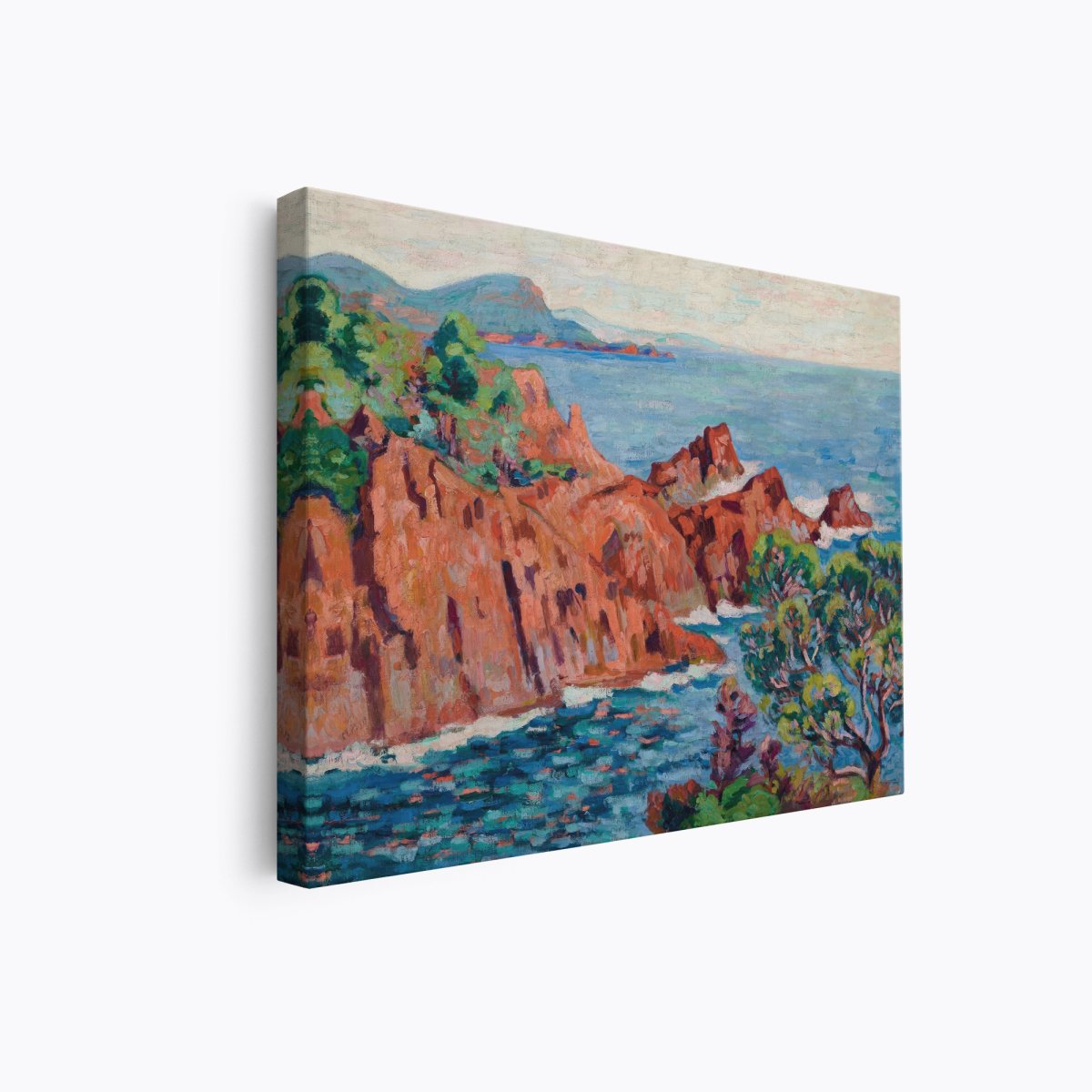 The Red Rocks | Armand Guillaumin | Ave Legato Art Prints