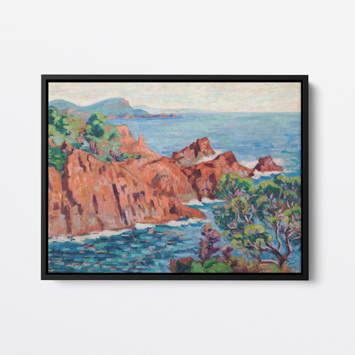 The Red Rocks | Armand Guillaumin | Ave Legato Art Prints