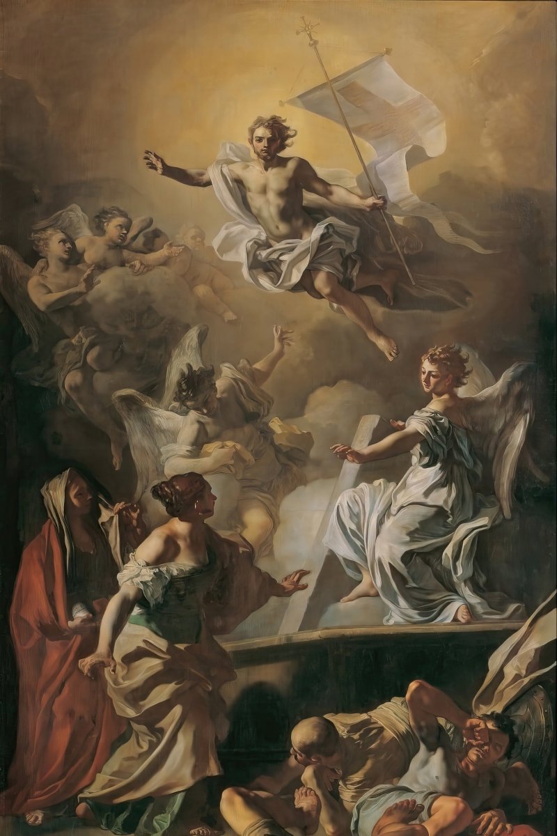 The Resurrection of Christ | Francesco Solimena | Ave Legato Art Prints