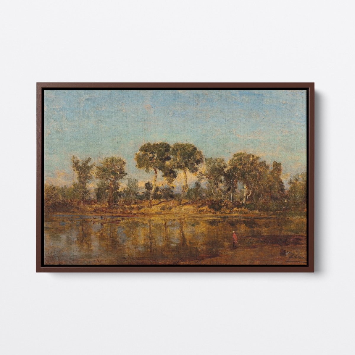 The Rhône Between Arles and Avignon | Félix Ziem | Ave Legato Art Prints