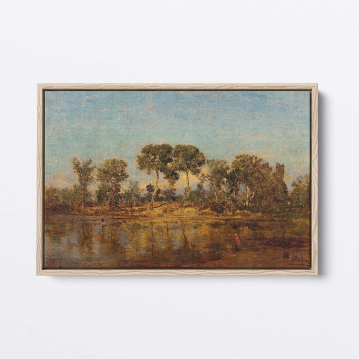 The Rhône Between Arles and Avignon | Félix Ziem | Ave Legato Art Prints