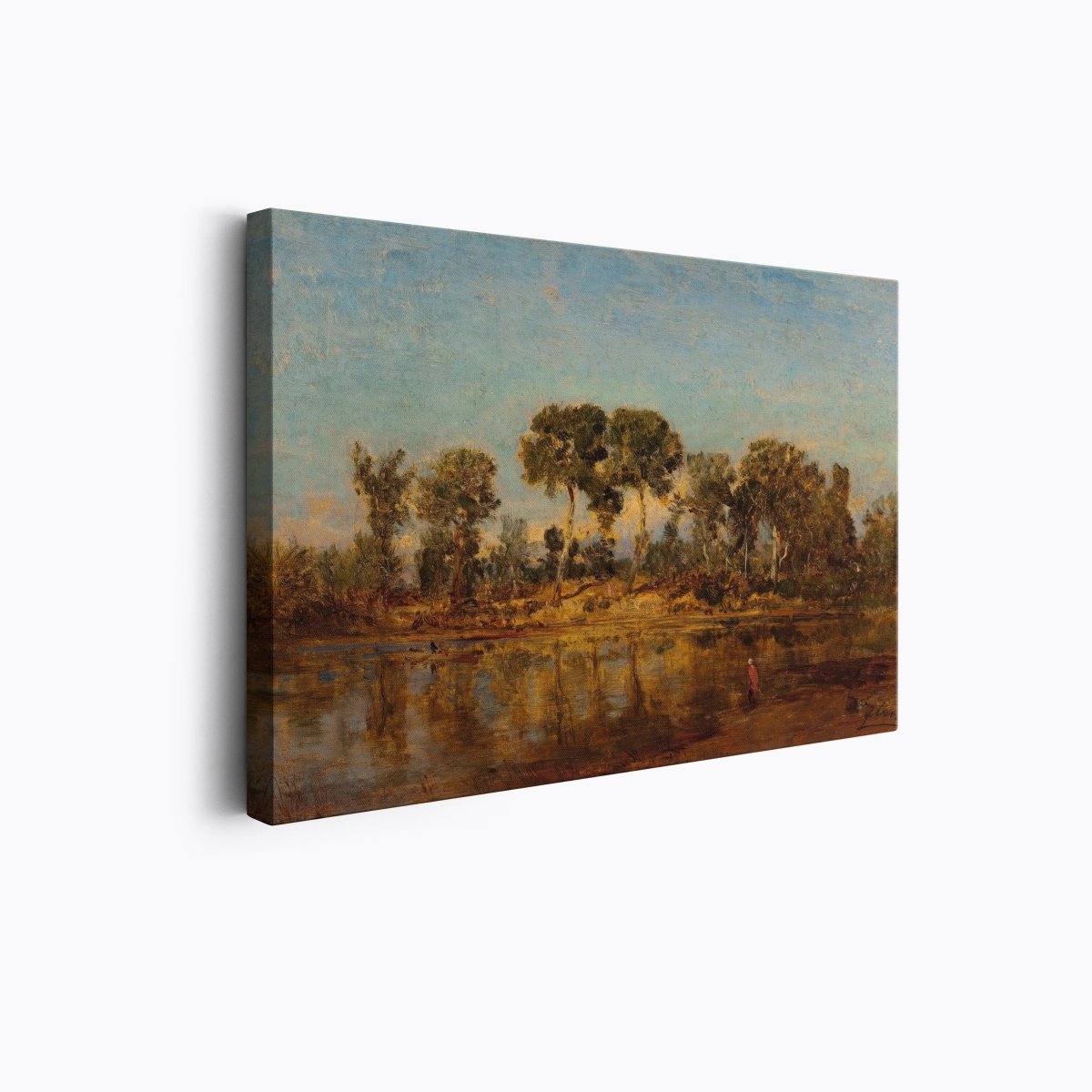 The Rhône Between Arles and Avignon | Félix Ziem | Ave Legato Art Prints