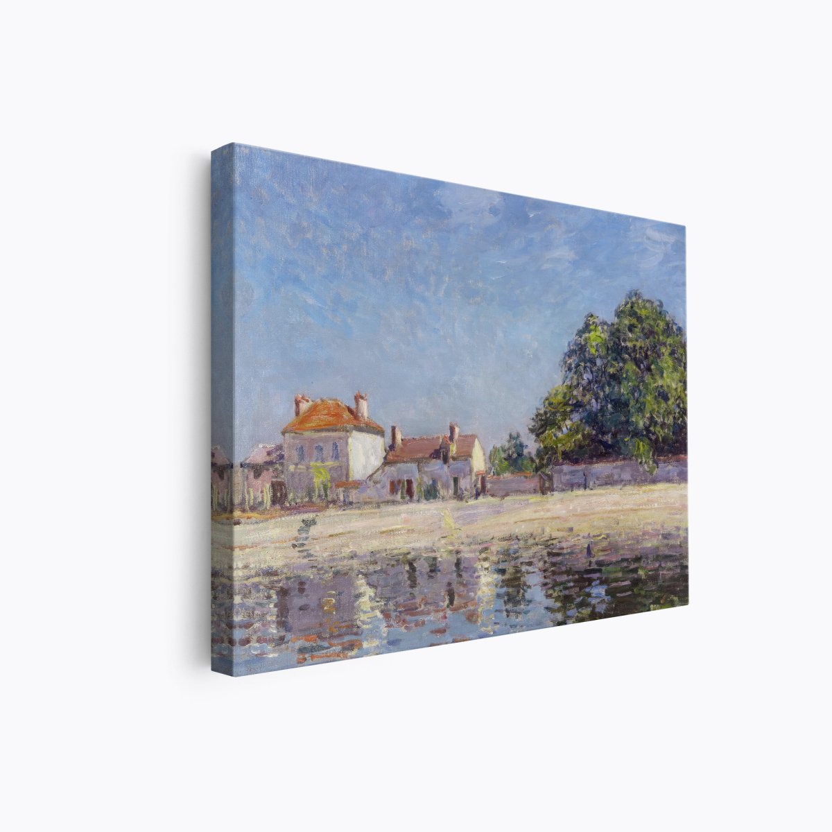 The River Loing at Saint - Mammès | Alfred Sisley | Ave Legato Art Prints