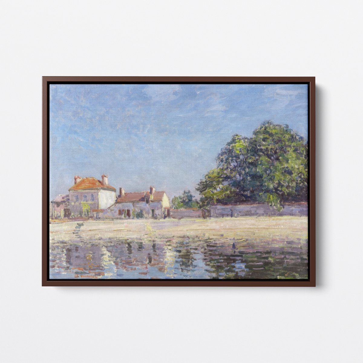 The River Loing at Saint - Mammès | Alfred Sisley | Ave Legato Art Prints