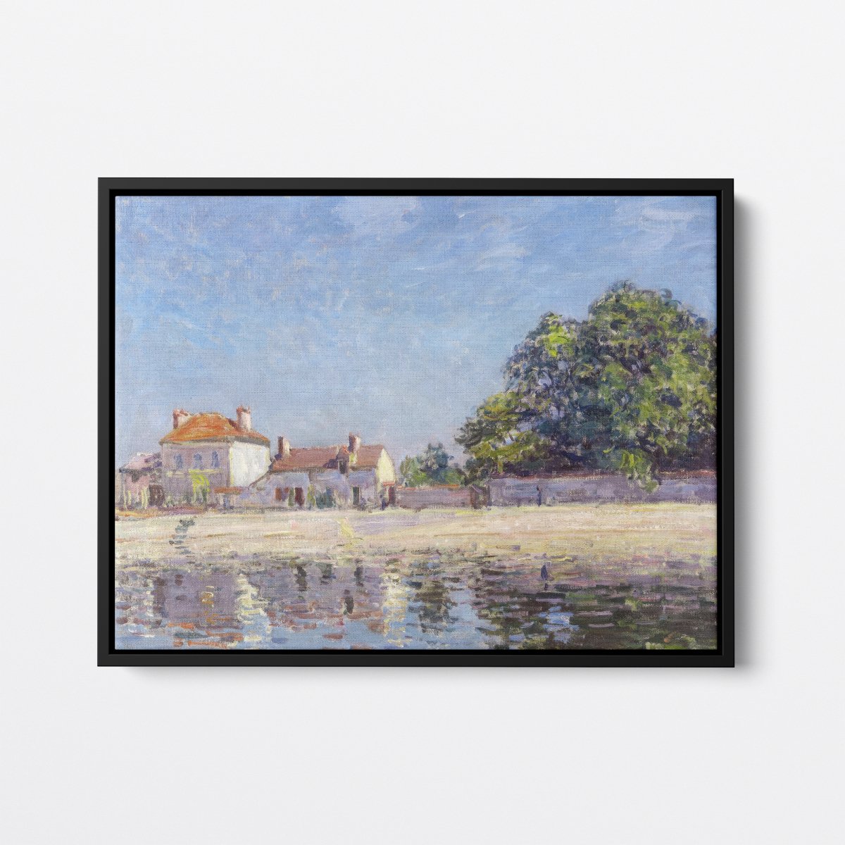 The River Loing at Saint - Mammès | Alfred Sisley | Ave Legato Art Prints