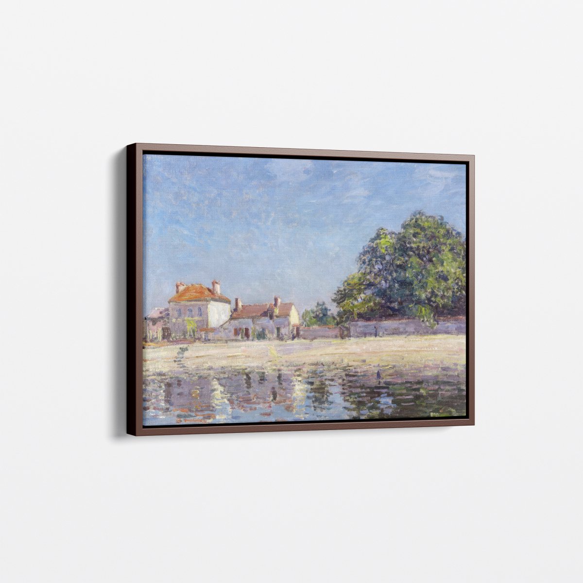 The River Loing at Saint - Mammès | Alfred Sisley | Ave Legato Art Prints