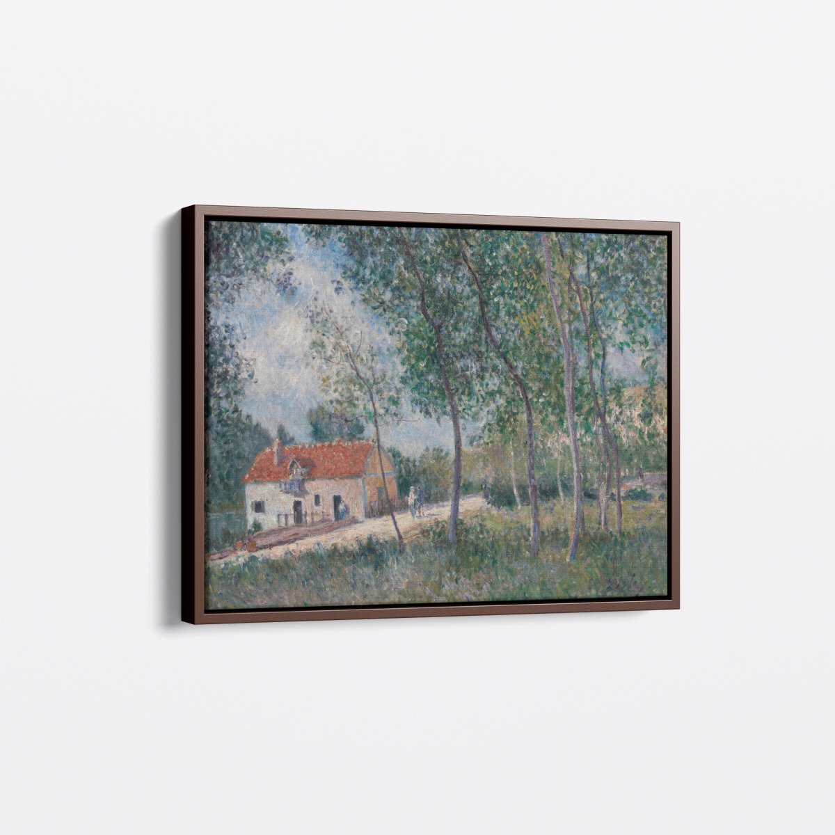 The Road from Moret to Saint - Mammès | Alfred Sisley | Ave Legato Art Prints