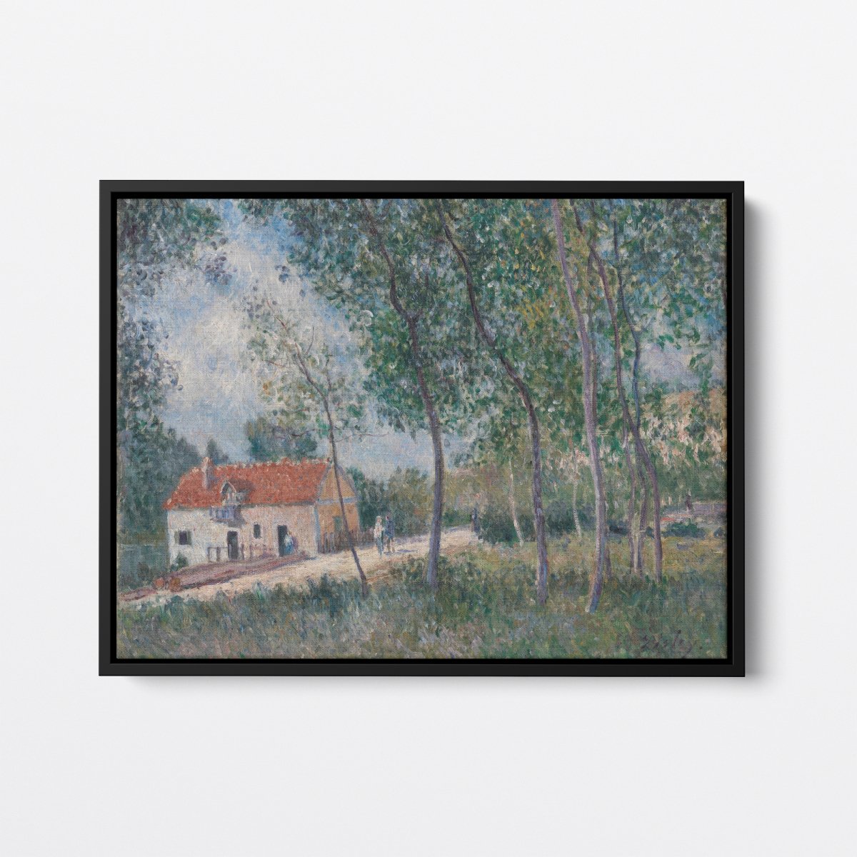 The Road from Moret to Saint - Mammès | Alfred Sisley | Ave Legato Art Prints