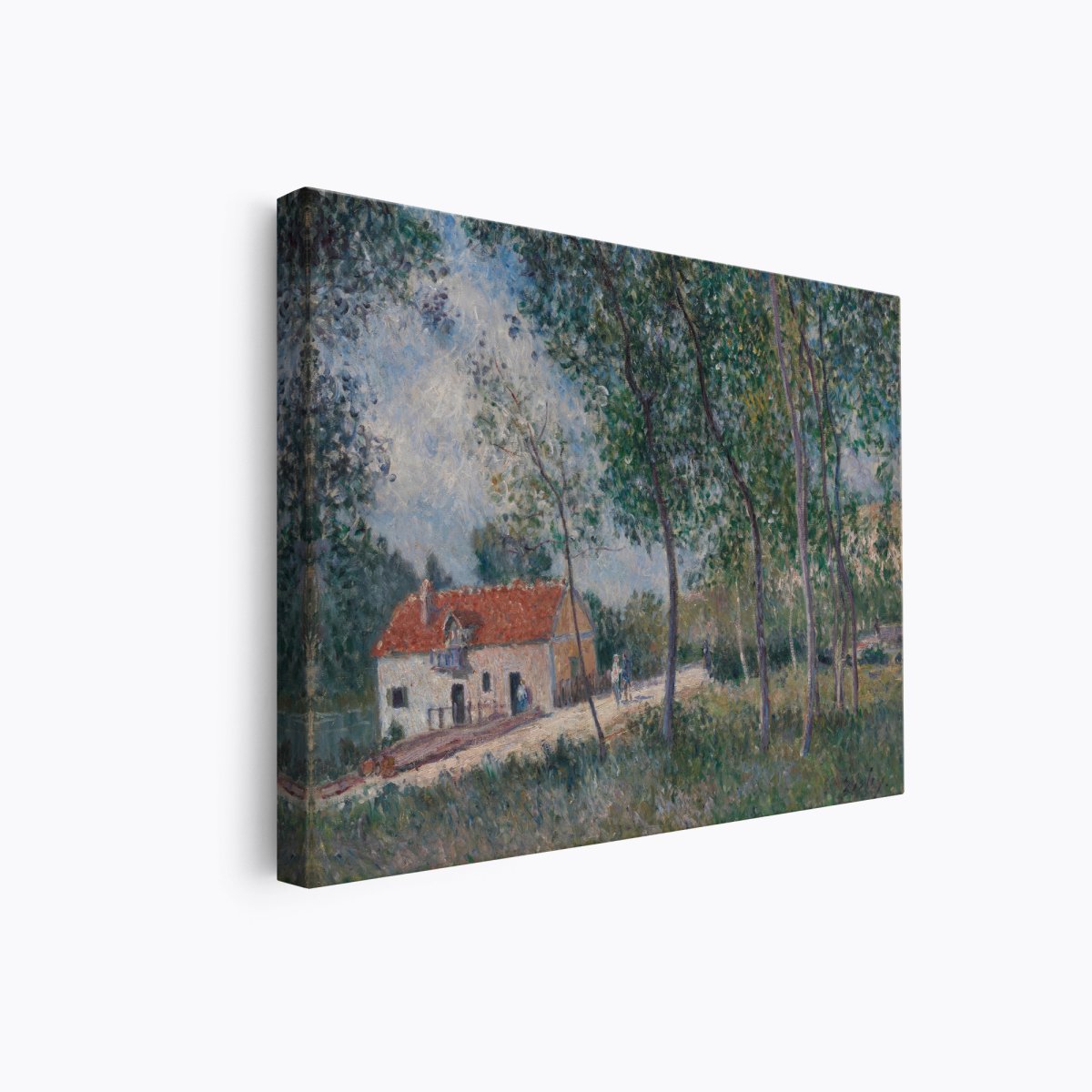 The Road from Moret to Saint - Mammès | Alfred Sisley | Ave Legato Art Prints