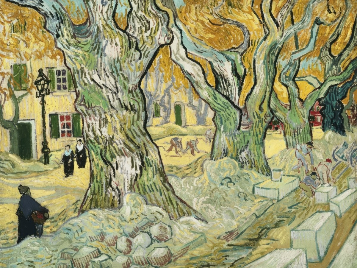 The Road Menders | Vincent van Gogh | Ave Legato Art Prints