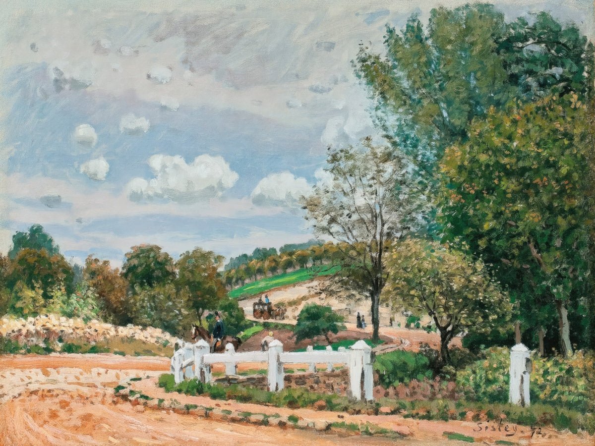 The Road to Verrières | Alfred Sisley | Ave Legato Art Prints