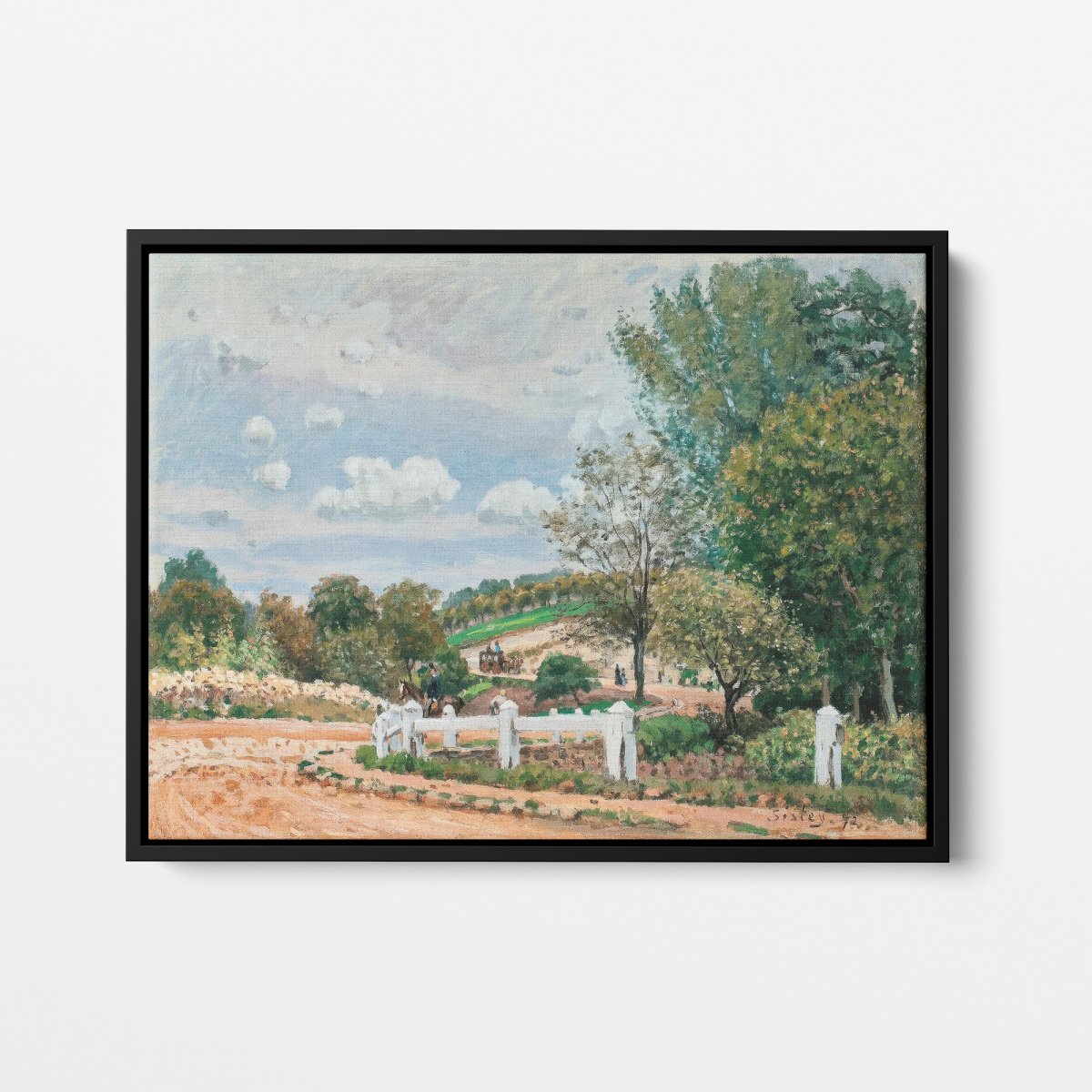 The Road to Verrières | Alfred Sisley | Ave Legato Art Prints