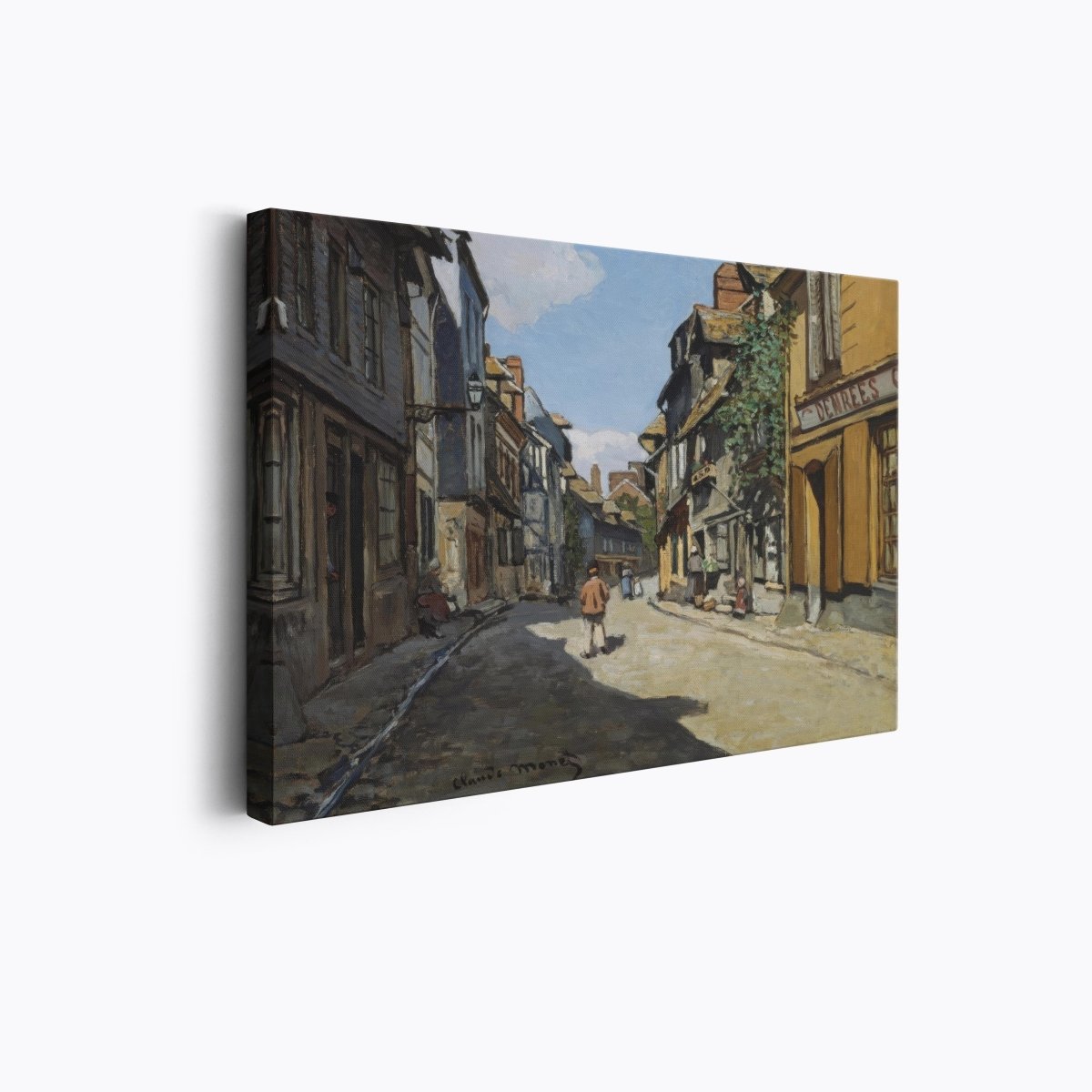 The Rue de la Bavole at Honfleur | Claude Monet | Ave Legato Art Prints