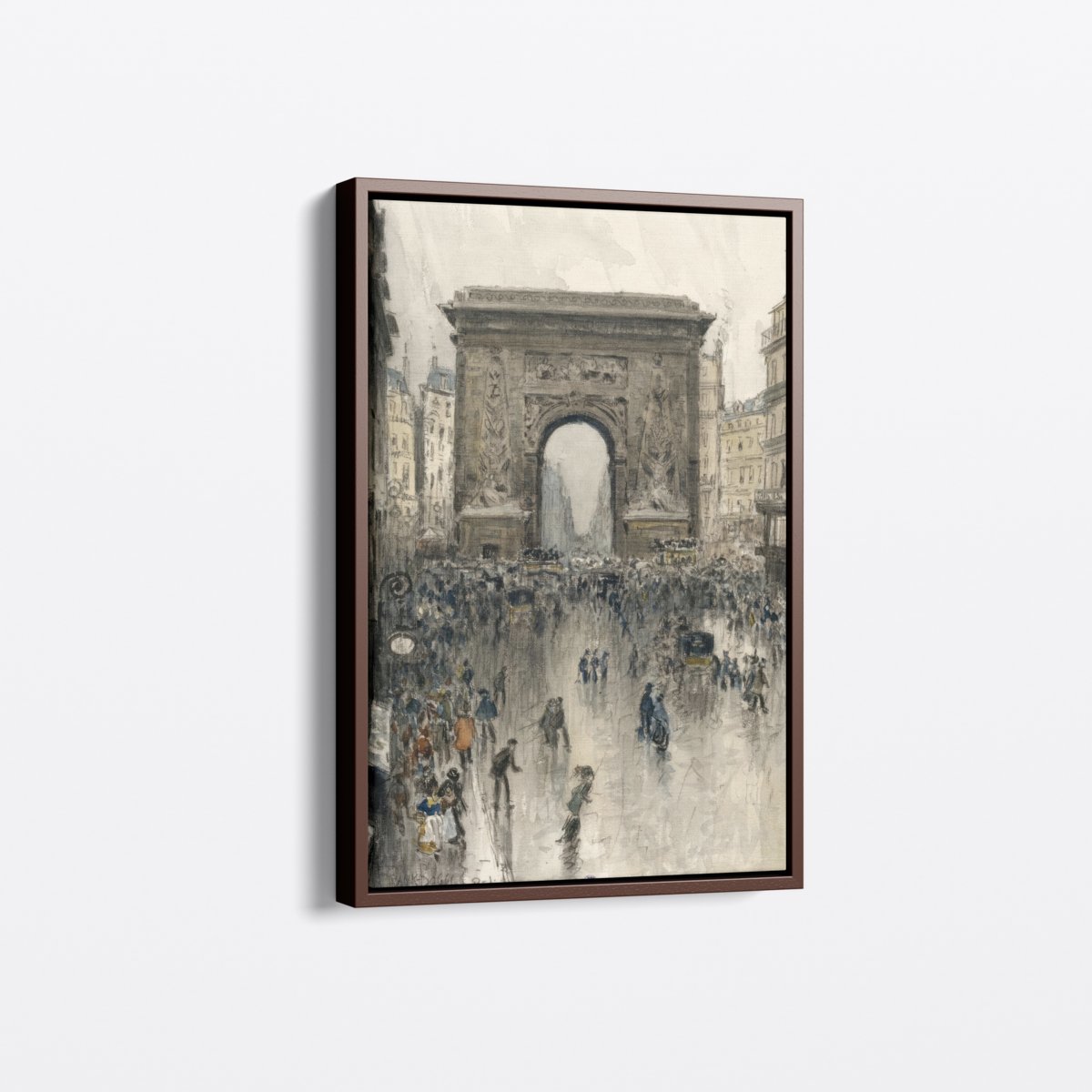 The Saint - Denis Gate | Frank Myers Boggs | Ave Legato Art Prints