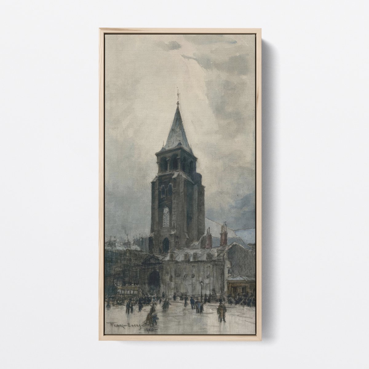 The Saint - Germain - Des - Pres Church | Frank Myers Boggs | Ave Legato Art Prints