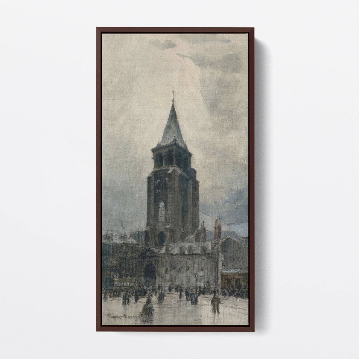 The Saint - Germain - Des - Pres Church | Frank Myers Boggs | Ave Legato Art Prints