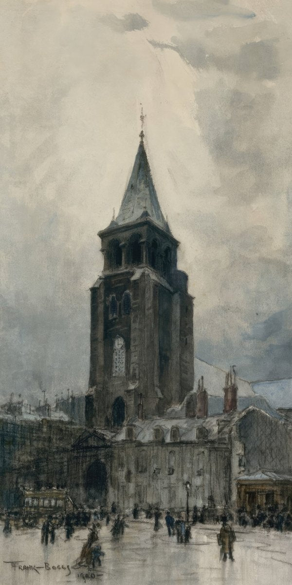 The Saint - Germain - Des - Pres Church | Frank Myers Boggs | Ave Legato Art Prints