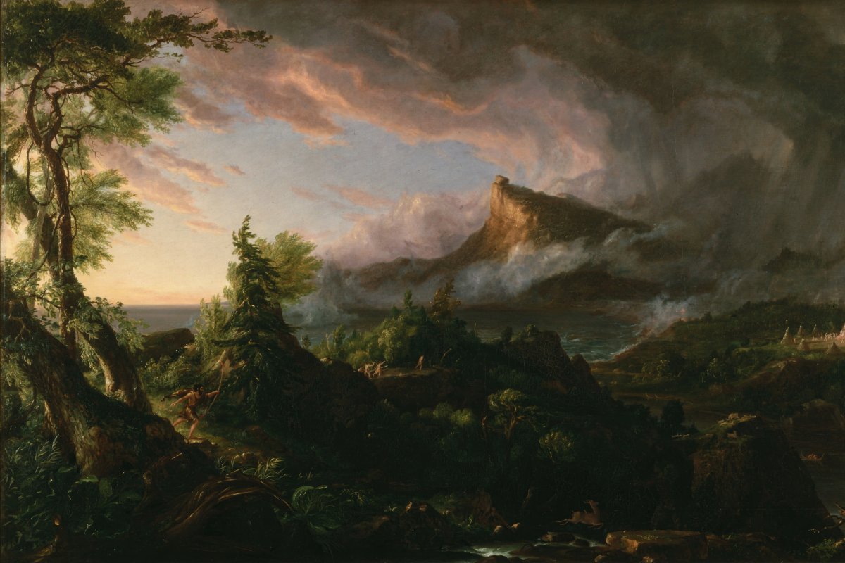 The Savage State | Thomas Cole | Ave Legato Art Prints