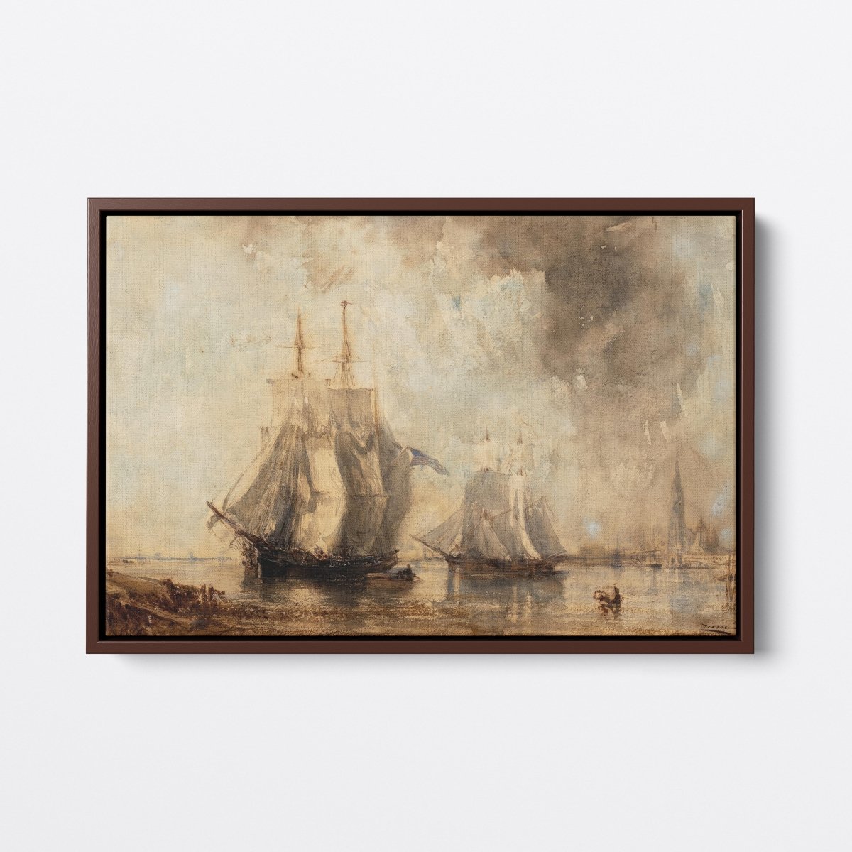 The Scheldt at Antwerp | Félix Ziem | Ave Legato Art Prints